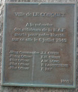 the plaque